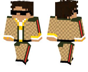 minecraft skin gucci